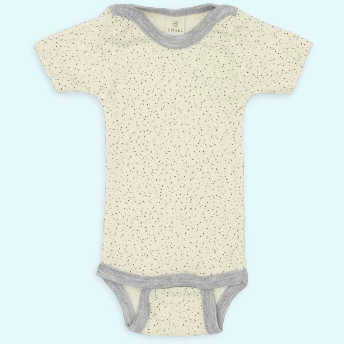 Zarter Engel kurzarm Baby Body aus Merino Wolle/Seide Kurzarm Baby Body aus kbT merino Schurwolle/Seide von Engel - Sommer & Winter ideal bei empfindlicher Haut GOTS