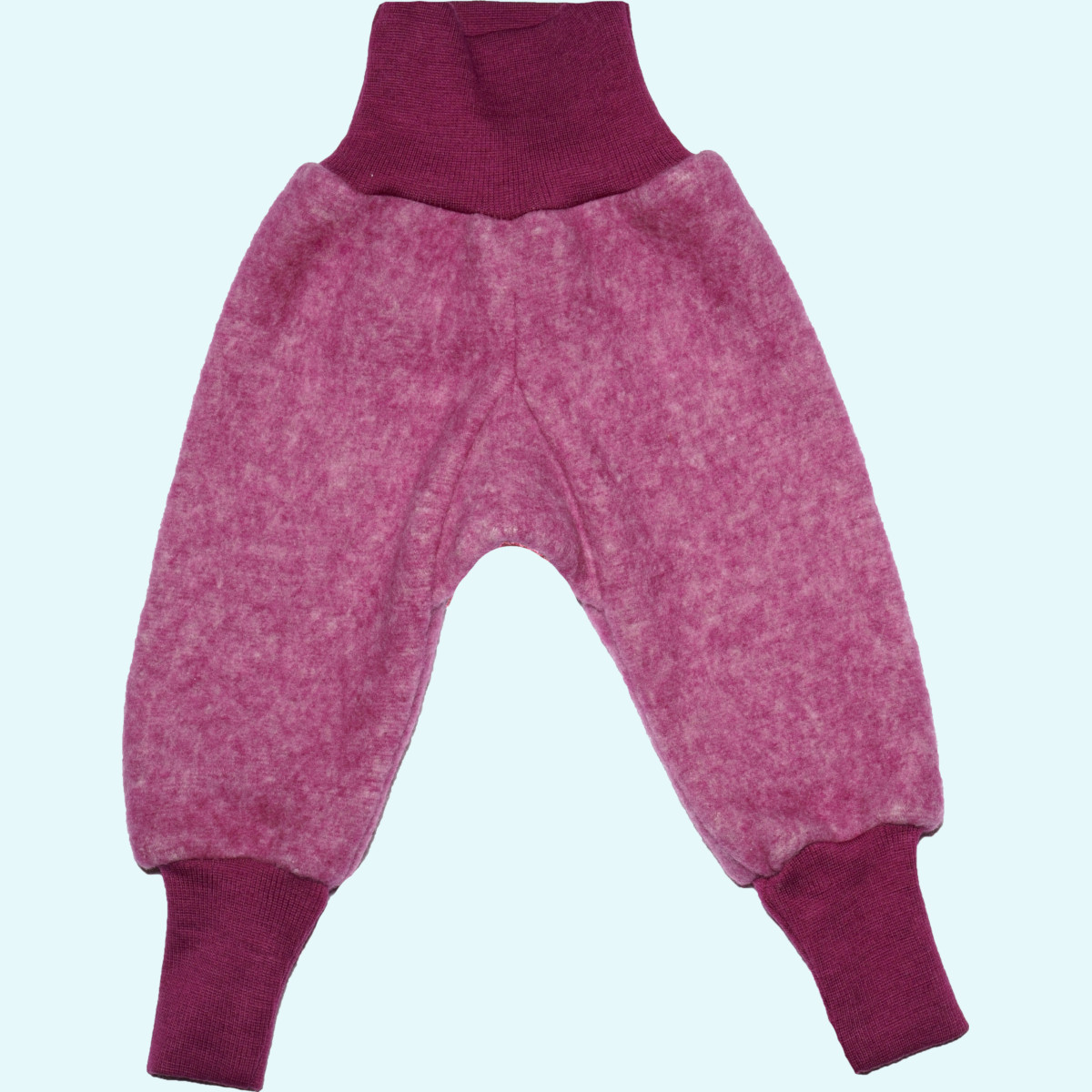 Weiche Cosilana Baby & Kinder Pumphose merino Wollfleece Wollfleece Hose mit hohem Bund/Pumphose für Babys & Kinder mitwachsend von Cosilana aus BIO merino Schurwolle & Baumwolle - ideal im Winter & für empfindliche Haut GOTS