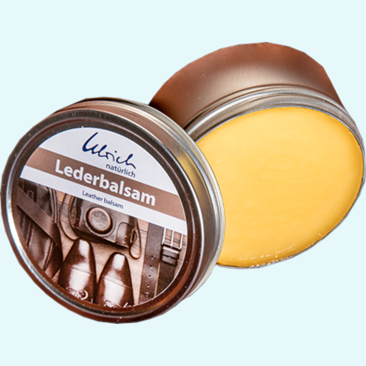 lederbalsam für Schuhe und Leder Lederbalsam von Ulrich natürlich - ökologische Lederpflege - auch für Kinderschuhe