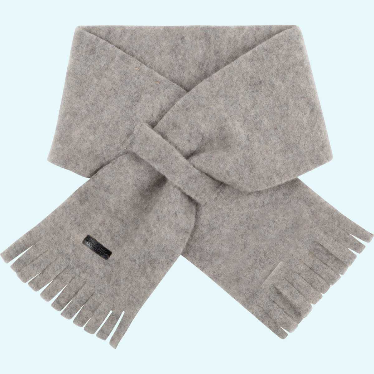 Warmer Kinder Wollfleece Steckschal aus 100% Merinowolle von Pure Pure - der perfekte Schal für den Winter