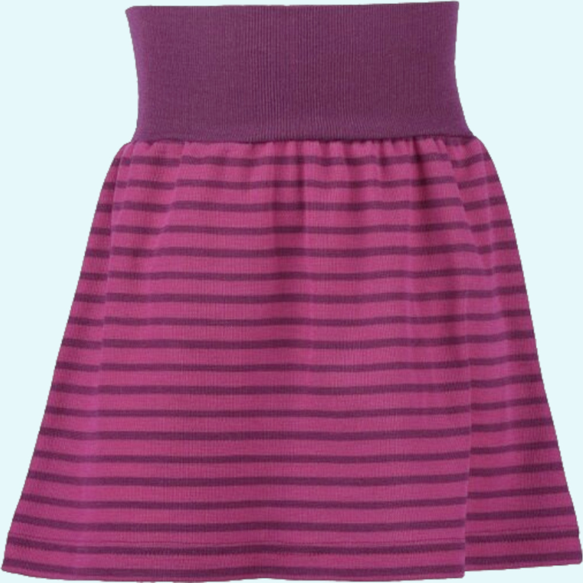 SALE - Mädchen Sommer Rock Merino Wolle/Seide Engel SALE - Mädchen Sommer Woll-Rock blickdicht geringelt von Engel aus BIO merino Schurwolle & Seide - ideal bei empfindlicher Haut GOTS