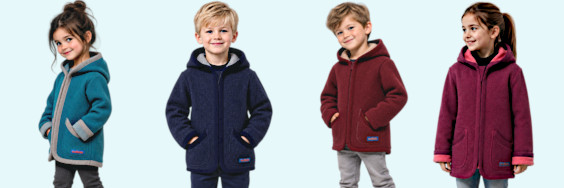 Die ECHTE Doubleface Wollwalkjacke