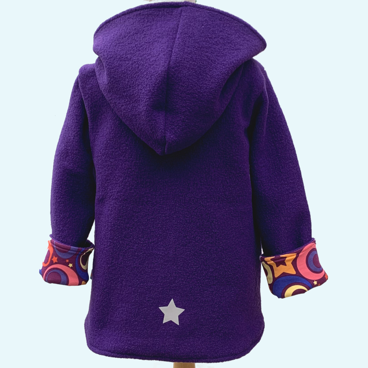 Fuchs Fliegenpilz Wollwalk-Jacke Walkjacke Wollwalkjacke mit BIO Baumwoll-Futter
