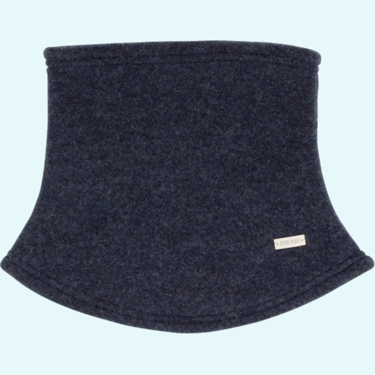 Kuschelalarm!! Schlupfmütze aus BIO Schurwoll-Fleece Schalmütze perfekt für den Winter