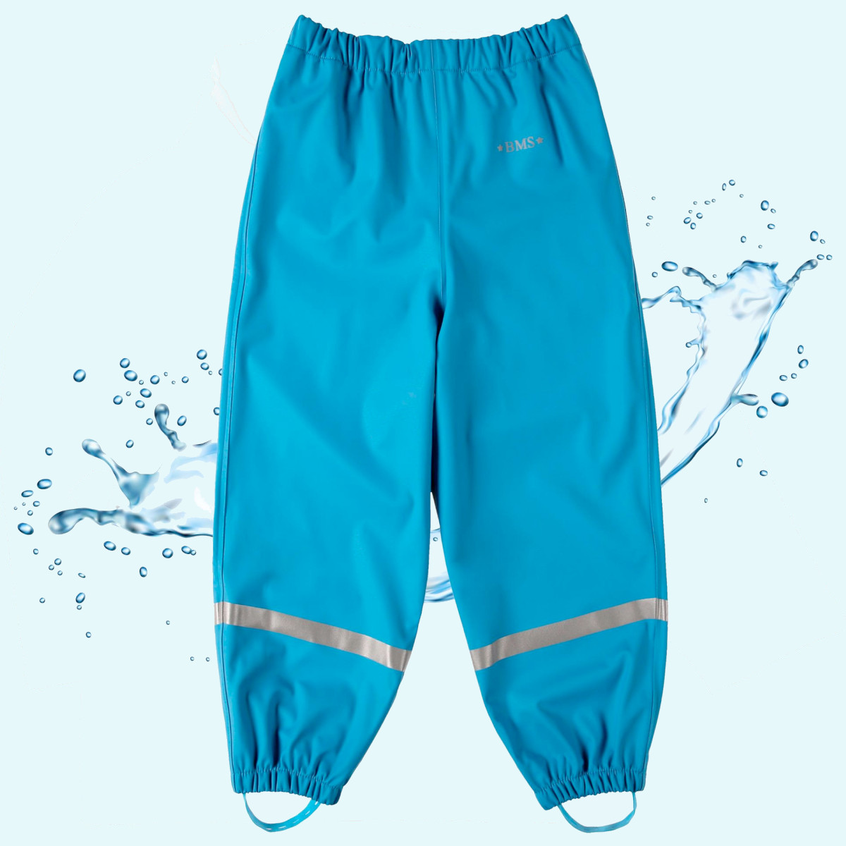 Schadstofffreie Kinder Regenhose ohne Latz - BMS Buddelbundhose Schadstofffreie Regenhose ohne Latz für Kinder von BMS - Buddelbundhose