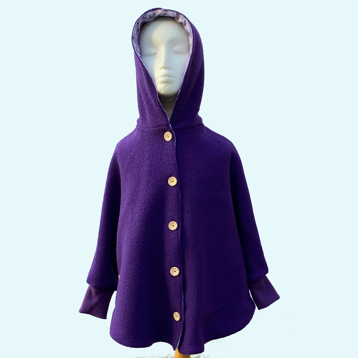 Zwergen Mäntelchen aus 100% Schurwolle von Wollkids