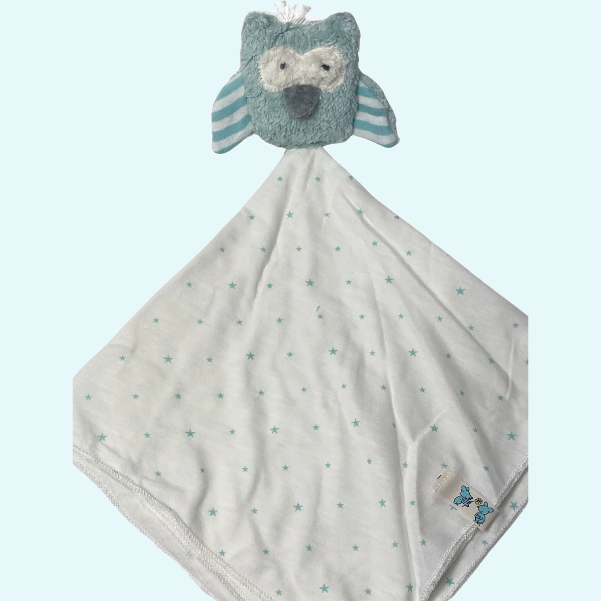 Baby Schnuffeltuch aus 100% Bio Baumwolle - Pat & Patty Schnuffeltuch mit Kuscheltier für Babys aus 100% Bio Baumwolle von Pat & Patty