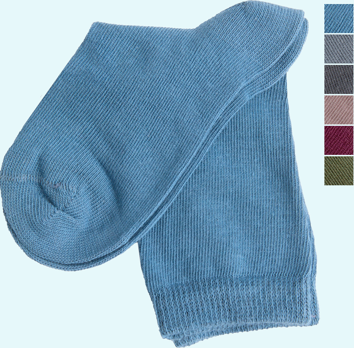 Must-have - BASIC Baby- und Kindersocken aus BIO Baumwolle Socken farbig uni