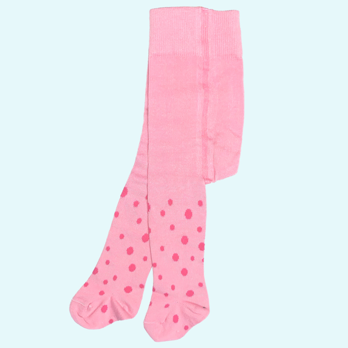 SALE - Baby Strumpfhose aus Bio Baumwolle - Grödo rosa mit Punkten SALE - Baby Strumpfhose in rosa für Mädchen aus Bio Baumwolle von Grödo - mit Punkten