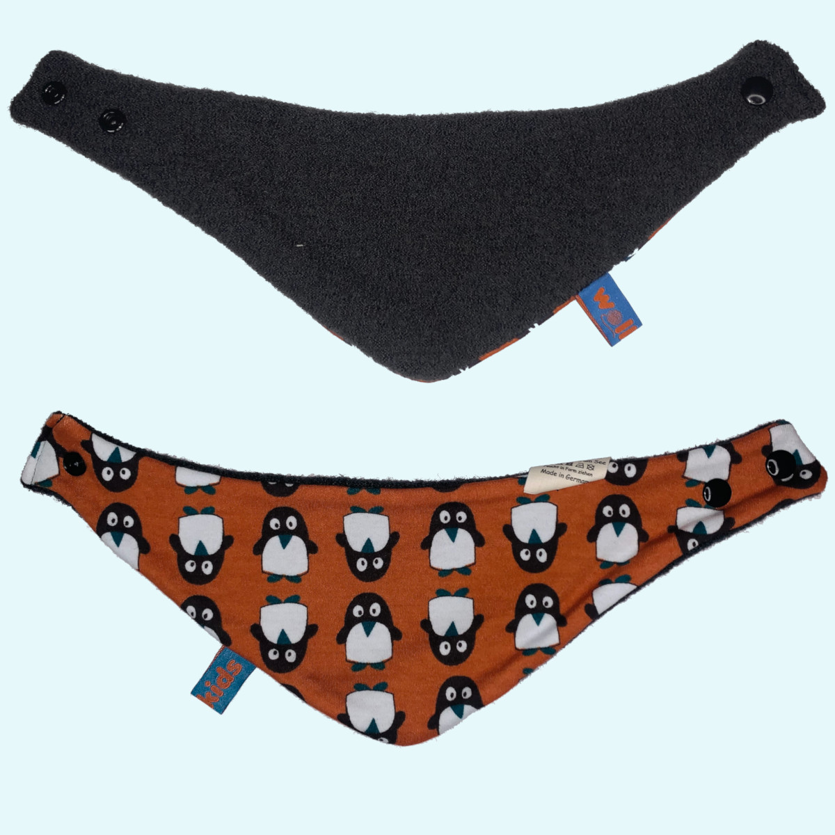 Warmes Wollkids Baby Walk Dreieckstuch aus 100% Wolle & Baumwolle Warmes Wollkids Baby & Kinder Wollwalk Halstuch Dreieckstuch gefüttert aus 100% Wolle & Baumwolle für den Winter