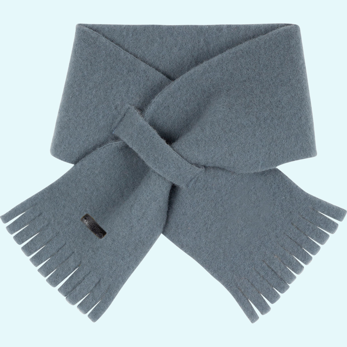 Warmer Kinder Wollfleece Steckschal aus 100% Merinowolle von Pure Pure - der perfekte Schal für den Winter