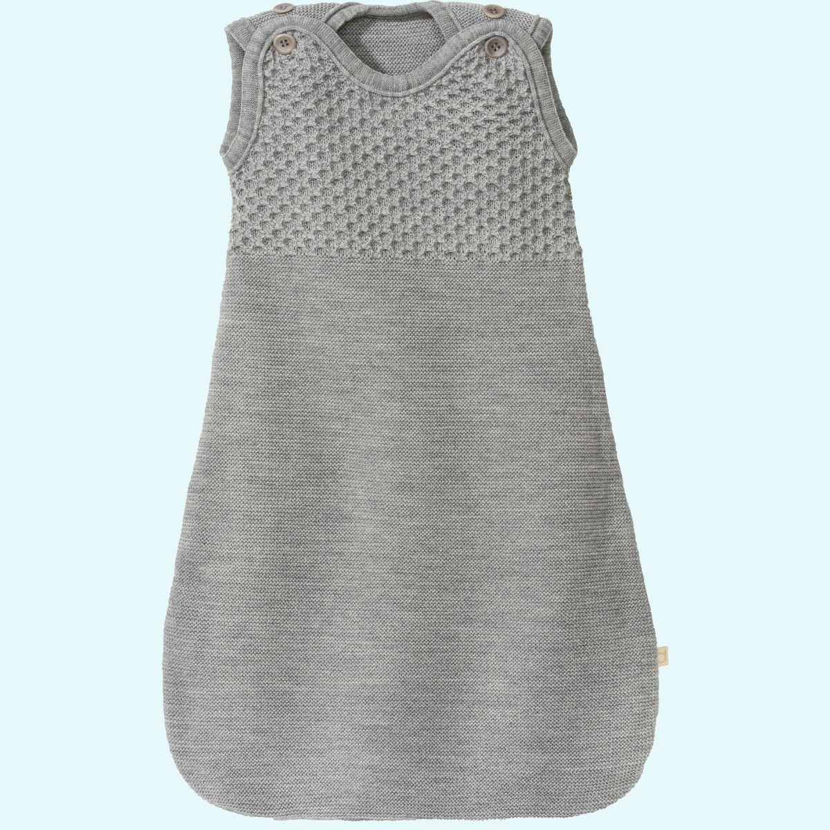 Warmer disana Baby Winter Strick-Träger-Schlafsack merino Schurwolle Traumhafter disana Baby Strick-Träger-Schlafsack aus BIO merino Schurwolle für den Winter GOTS