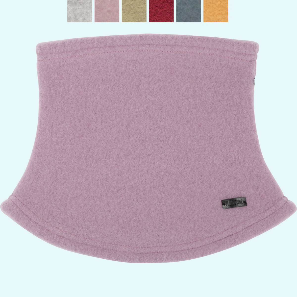 Kuschelalarm!! Schlupfmütze aus BIO Schurwoll-Fleece Schalmütze perfekt für den Winter
