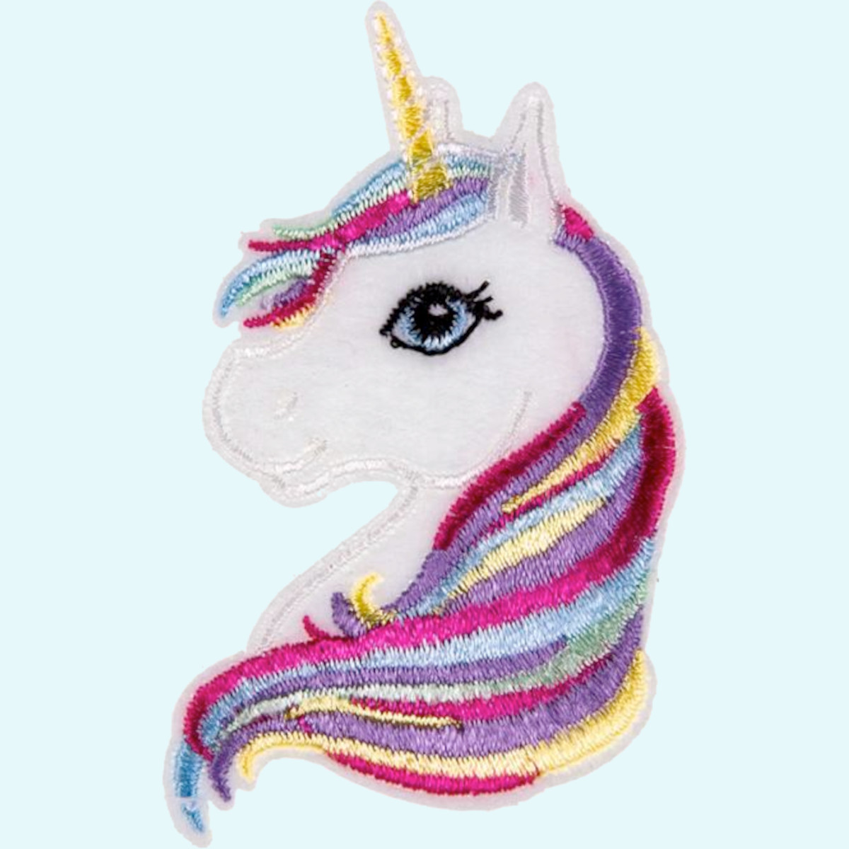 Veno Bügelapplikation Einhorn zum Aufbügeln auf Wollwalk, Kleidung & Stoff Veno Kinder & Erwachsenen Bügelapplikation Einhorn zum Aufbügeln auf Walk, Wollwalk, Kleidung & Stoff