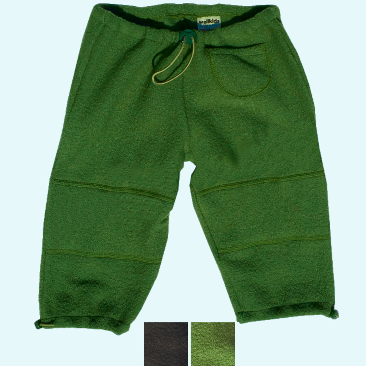 Warme Wollkids Kinder Winter Wollwalk Hose für den Waldkindergarten Warme Wollkids Baby & Kinder outdoor Wollwalk Hose mitwachsend mit Besatz für den Waldkindergarten im Winter aus 100% Wolle