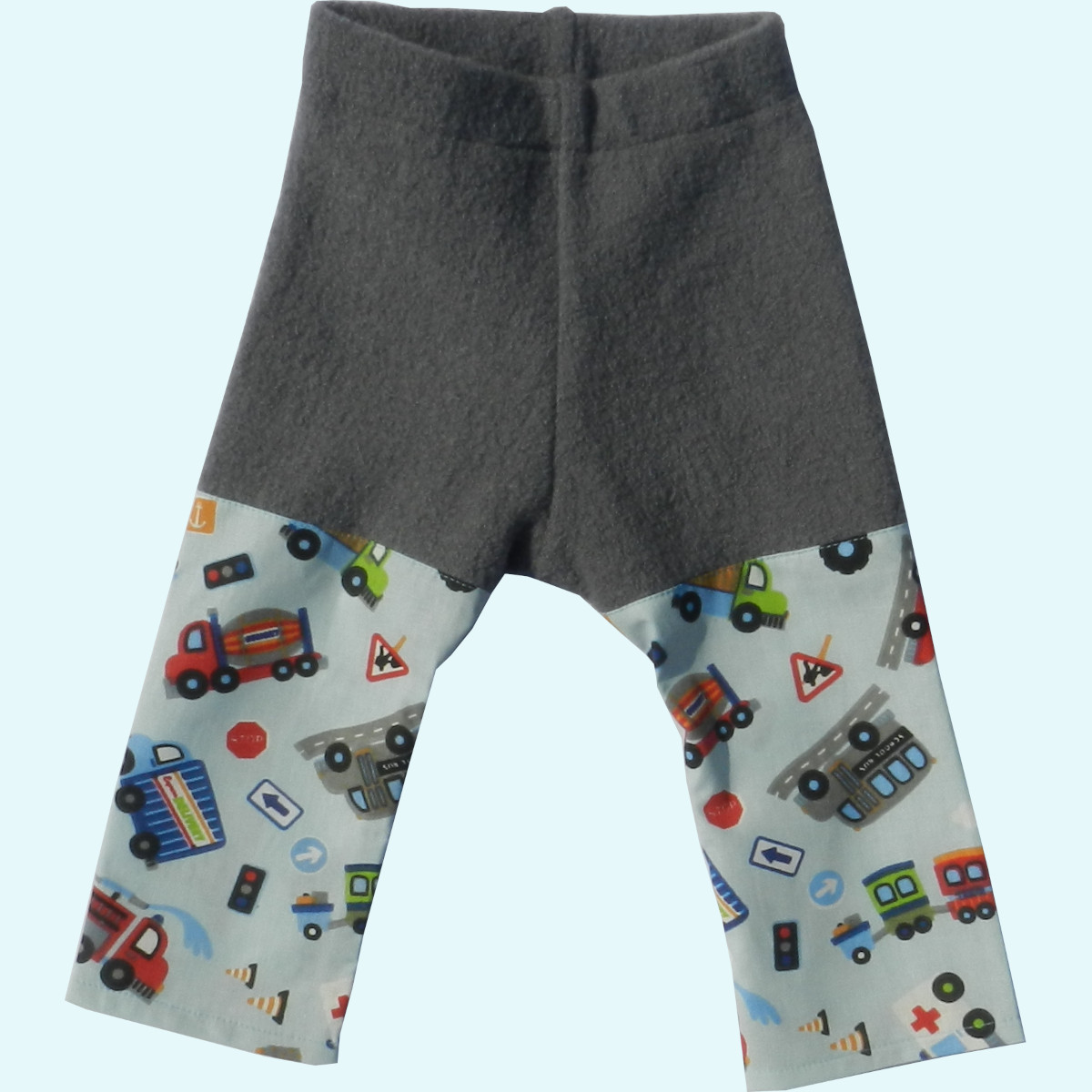Sommer-Longie - 2 in 1 Hose - Windelüberhose & Baumwollhose in einer Hose