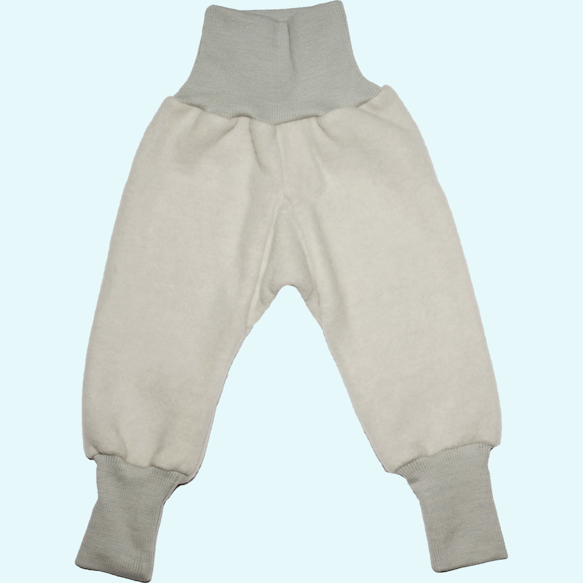 Weiche Cosilana Baby & Kinder Pumphose merino Wollfleece Wollfleece Hose mit hohem Bund/Pumphose für Babys & Kinder mitwachsend von Cosilana aus BIO merino Schurwolle & Baumwolle - ideal im Winter & für empfindliche Haut GOTS