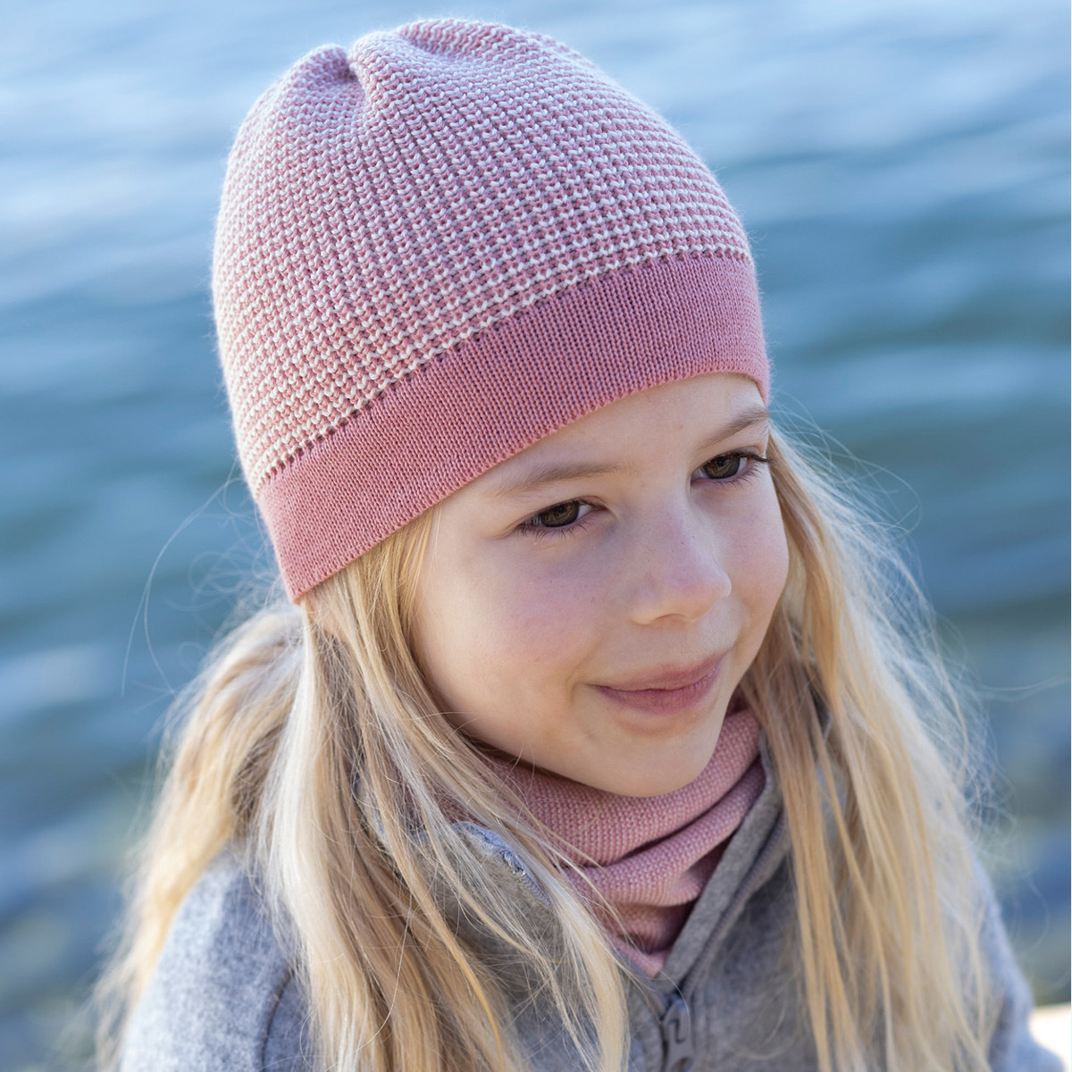 Kuschelwarme disana Winter Strick-Beanie Mütze aus BIO merino Schurwolle GOTS