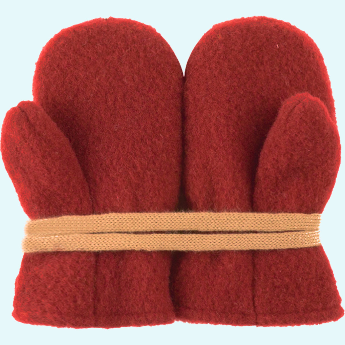 Super kuschelige Bio Wollfleece Baby-Handschuhe aus 100% Merinowolle von Pure Pure - perfekt für Neugeborene im Winter