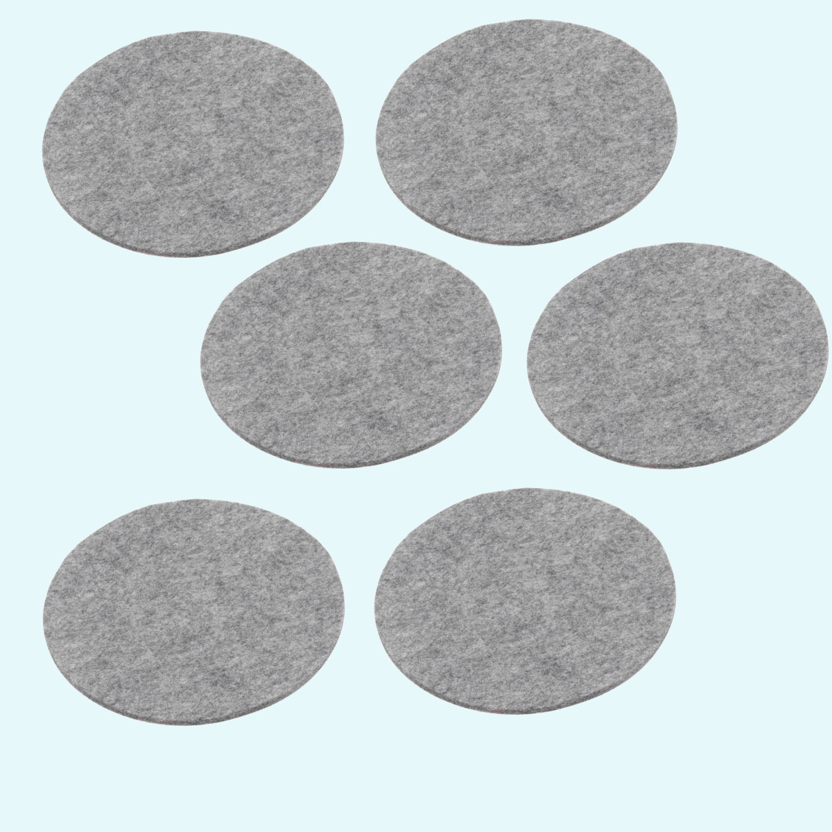 Nachhaltige disana Glas-Untersetzer aus merino Schurwolle-Filz Nachhaltige & schöne disana Glas- & Flaschen-Untersetzer einfarbig aus BIO merino Schurwoll-Filz