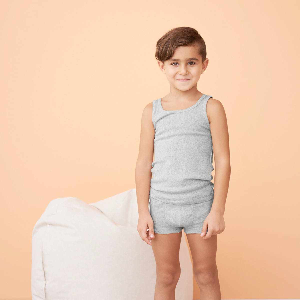 Trägerhemd - Unterhemd für Kinder - aus reiner BIO Baumwolle GOTS  von Livingcrafts