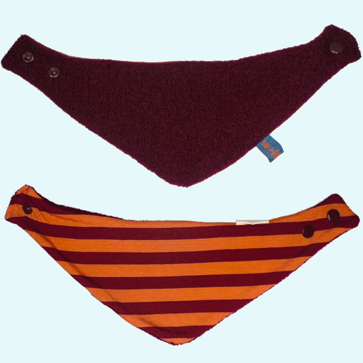 Warmes Wollkids Baby Walk Dreieckstuch aus 100% Wolle & Baumwolle Warmes Wollkids Baby & Kinder Wollwalk Halstuch Dreieckstuch gefüttert aus 100% Wolle & Baumwolle für den Winter