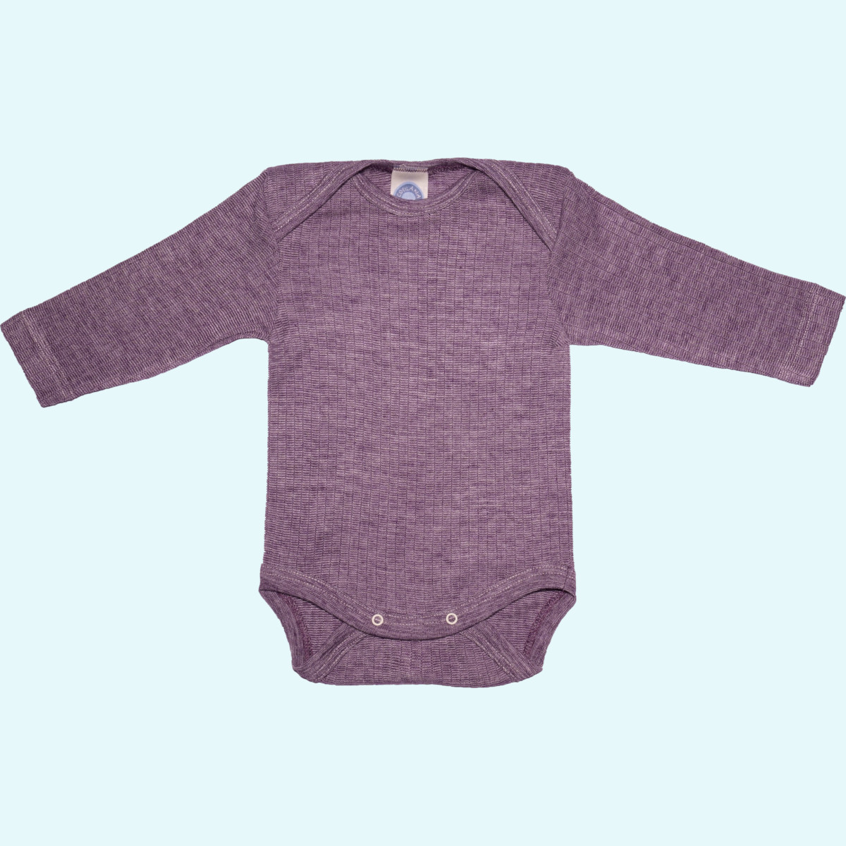 Baby Body langarm aus Wolle-Seide-Baumwolle - Cosilana Baby Body langarm aus Wolle-Seide-Baumwolle von Cosilana