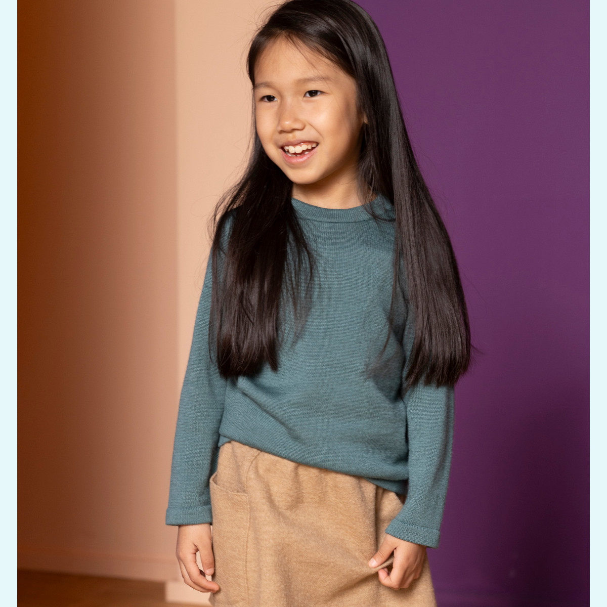 Brand-NEU: Warm & kuschelig: disana Baby & Kinder Strick-Pullover Wollpullover aus kbT merino Schurwolle GOTS