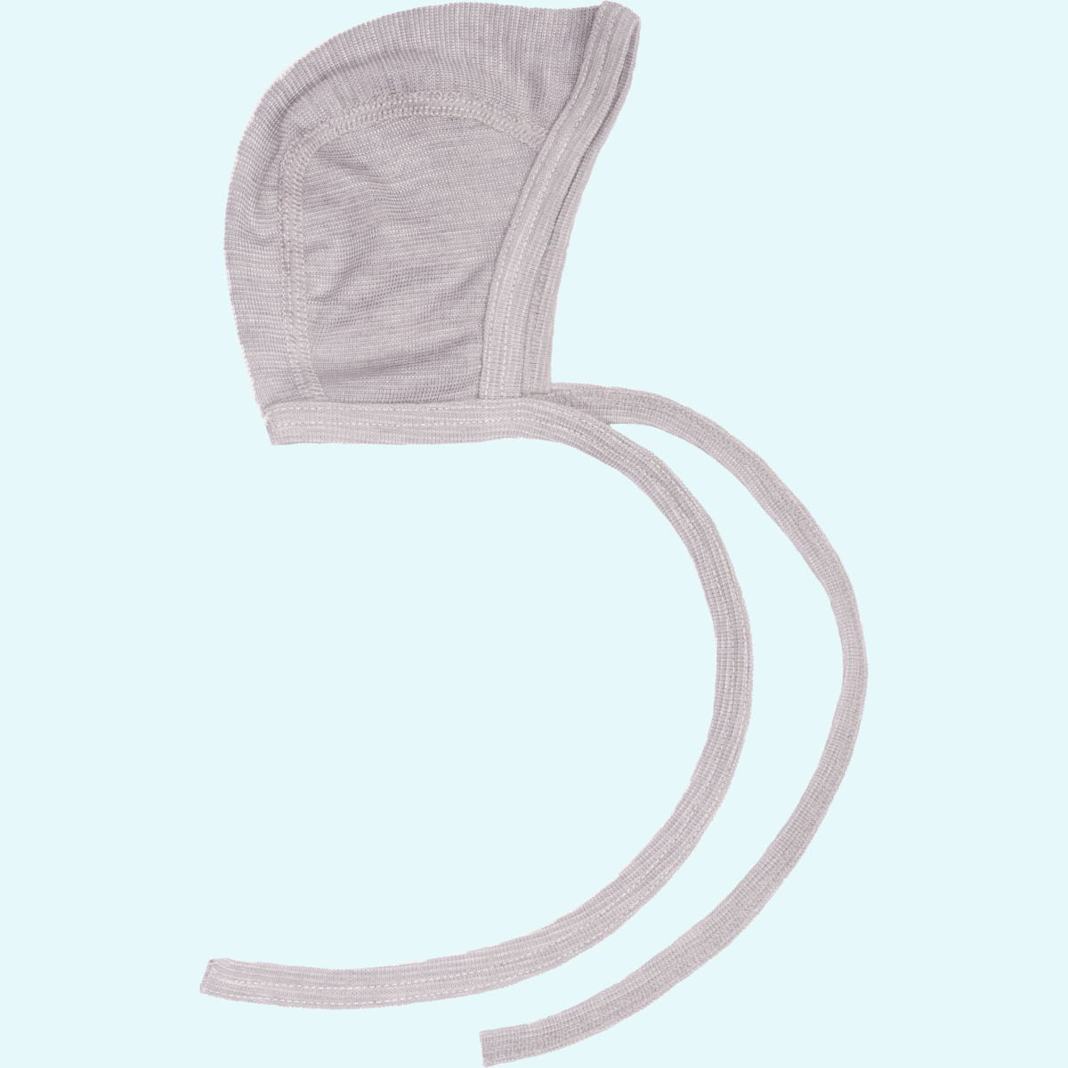 Süßes Baby Häubchen aus Wolle/Seide von Cosilana Baby Häubchen aus Wolle/Seide von Cosilana