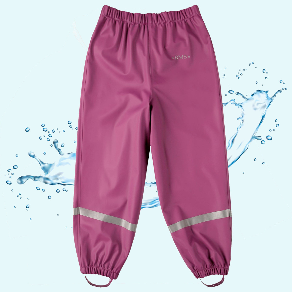 Schadstofffreie Kinder Regenhose ohne Latz - BMS Buddelbundhose Schadstofffreie Regenhose ohne Latz für Kinder von BMS - Buddelbundhose