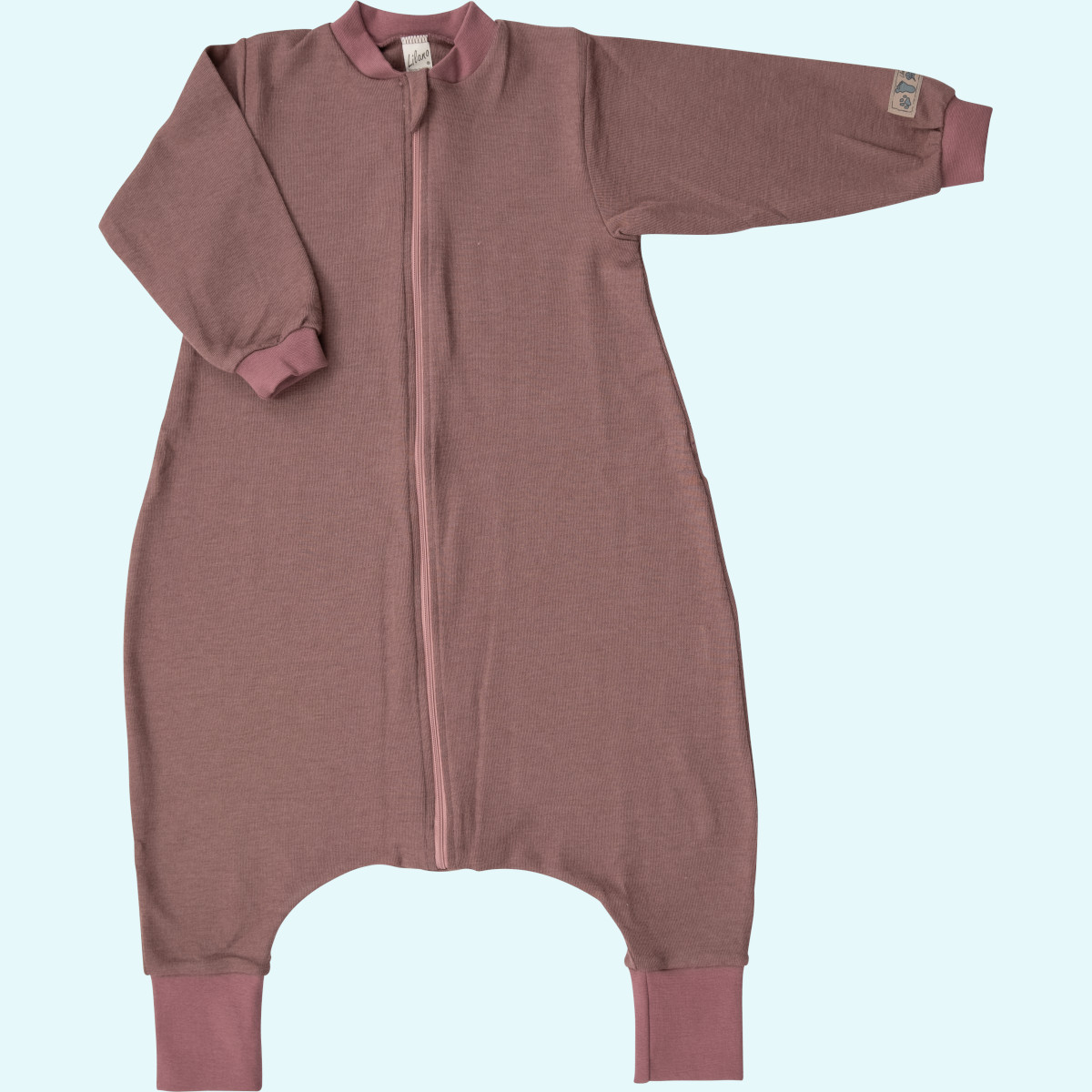 Toller Lilano Lauf-Schlafsack für Baby & Kind aus Merino-Wolle-Seide Traumhafter Lilano Baby & Kinder Lauf-Schlafsack aus BIO merino Wolle/Seide langarm ohne Fuß mit Reißverschluss