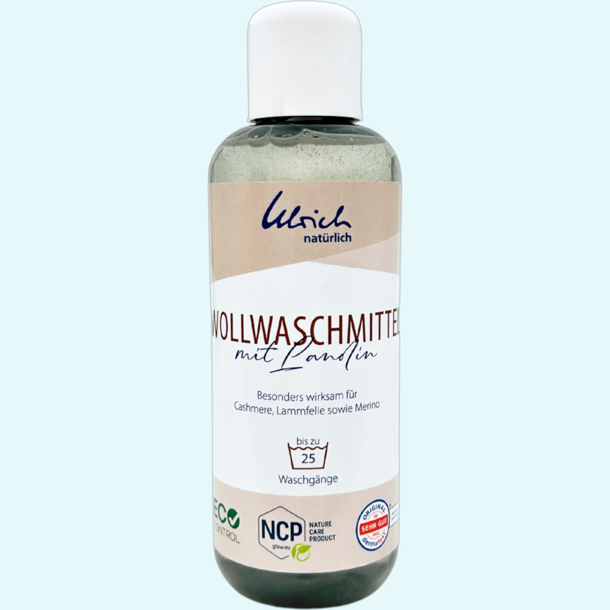 Wollwaschmittel mit Lanolin für superweiche Wollkleidung von Ulrich natürlich