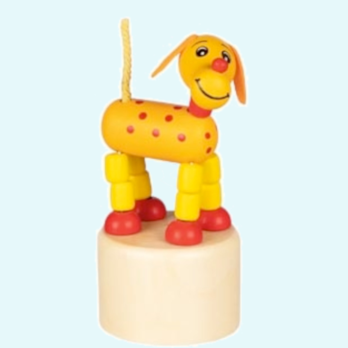 Süße Wackelfigur aus Holz für Kinder ab 3 Jahre - Goki Süße Wackelfigur aus Holz für Kinder ab 3 Jahre von Goki