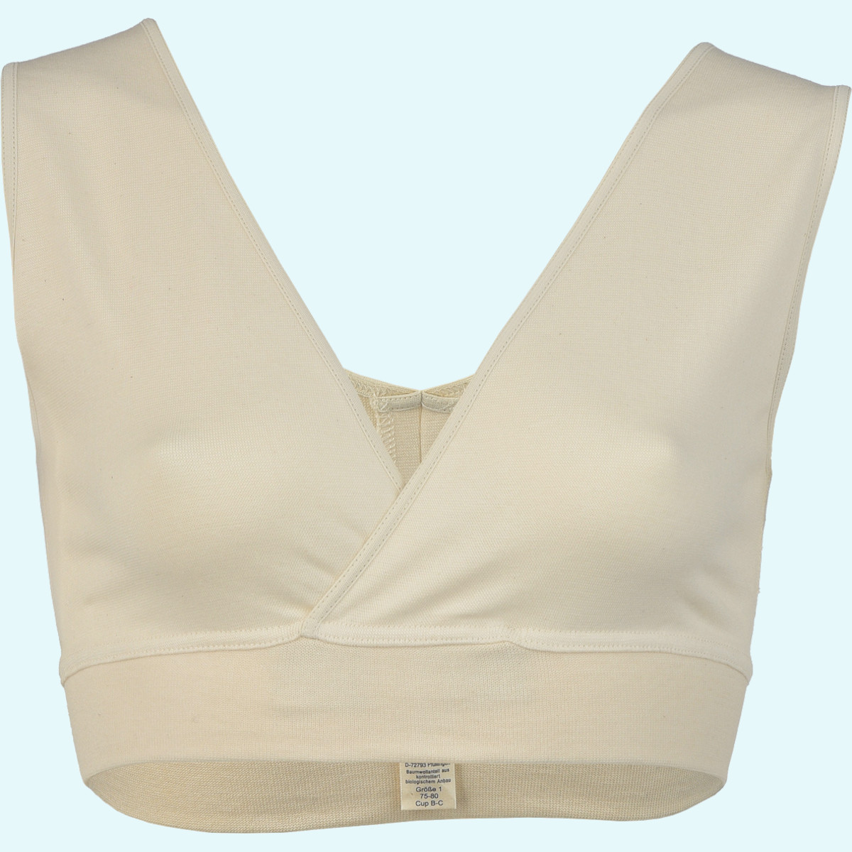 Still BH ohne Bügel starker Halt Still-BH Lena Bustier BIO Baumwolle GOTS