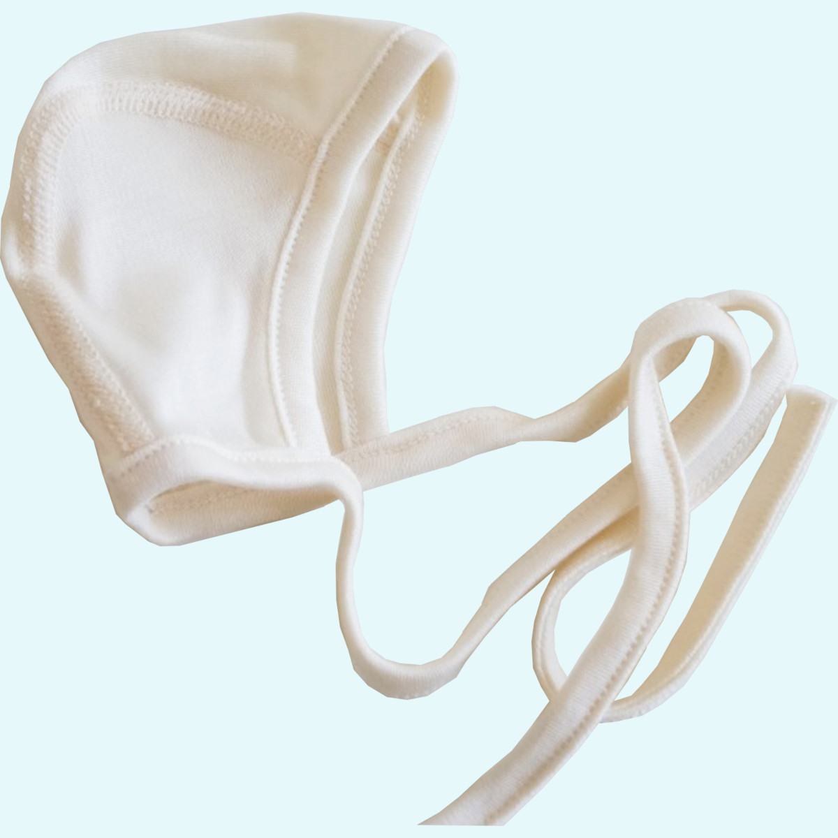 Sommer Baby Häubchen reine Maulbeer-Seide Cosilana Sommer Frühchen & Baby Häubchen -Erstlingsmütze aus feinster Maulbeer-Seide von Cosilana - ideal bei Neurodermitis & empfindlicher Haut GOTS