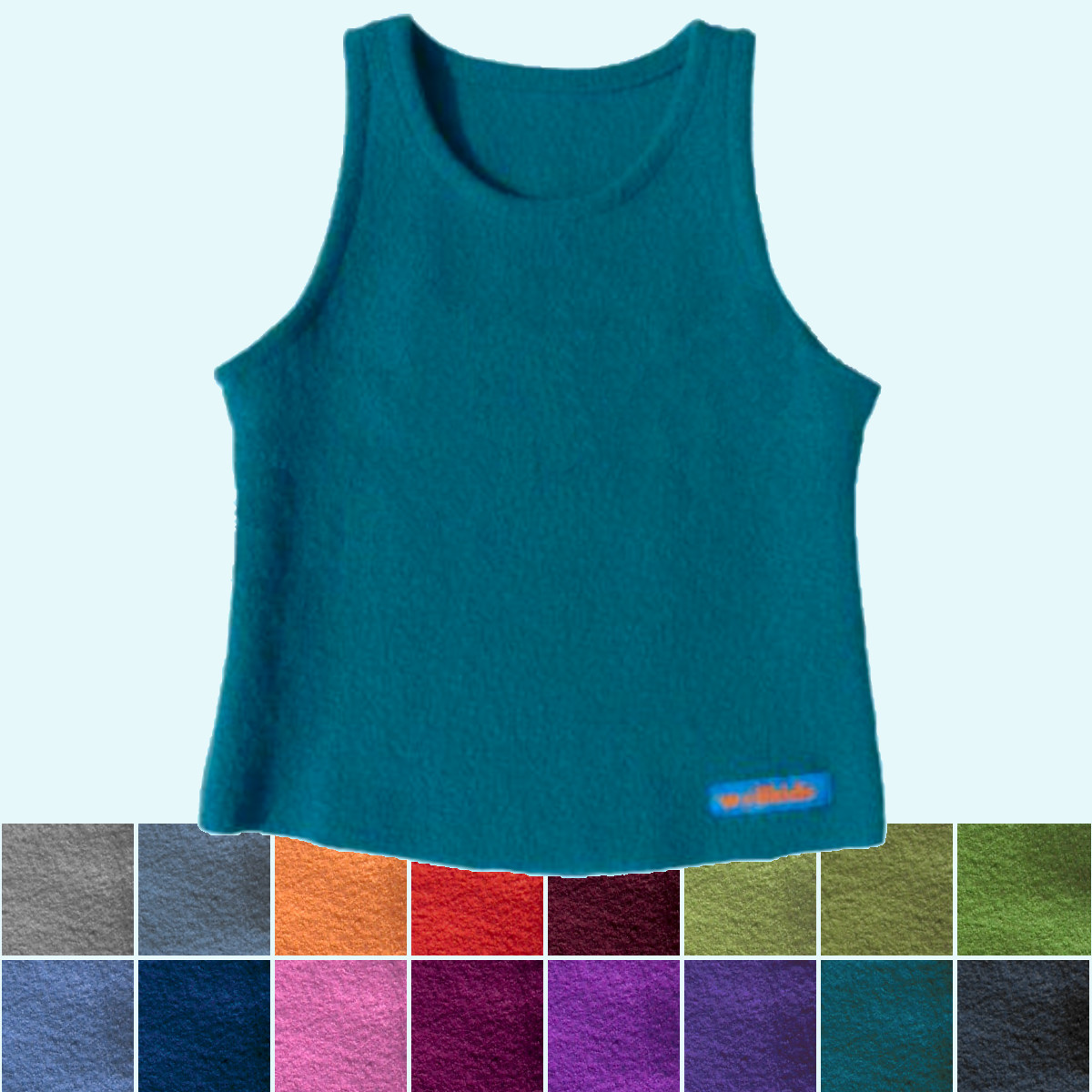 Warme Wollkids Kinder Winter Pullunder einfarbig aus 100% Wollwalk Wollkids Baby & Kinder Walk Pullunder Weste einfarbig aus 100% Wollwalk ohne Reißverschluss für den Winter