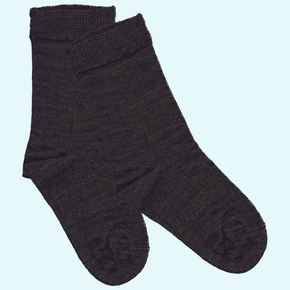 Zärtliche Kinder Socken aus Merinowolle von Grödo einfarbig Zärtliche Socken für Kinder aus Merinowolle von Grödo - einfarbig