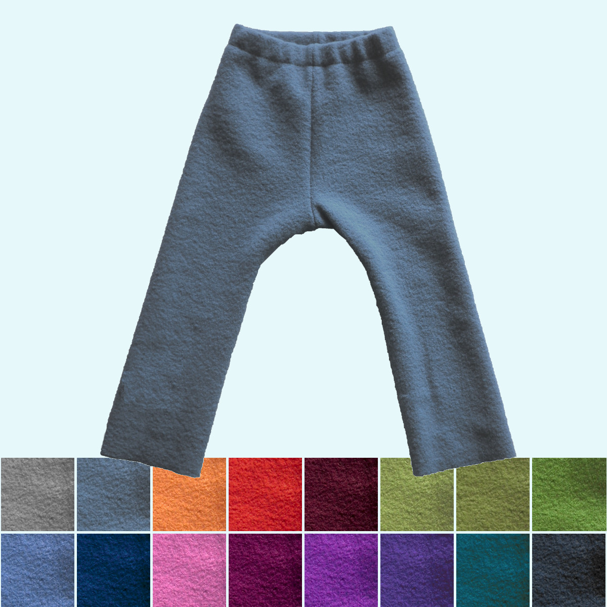 Longie Leggin Walkhose aus reinem Schurwollwalk