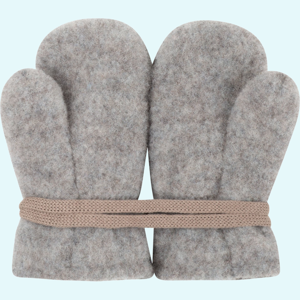 Super kuschelige Bio Wollfleece Baby-Fäustlinge aus 100% Merinowolle von Pure Pure - perfekt für Neugeborene im Winter