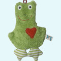 Dinkel-Lavendelkissen Frosch