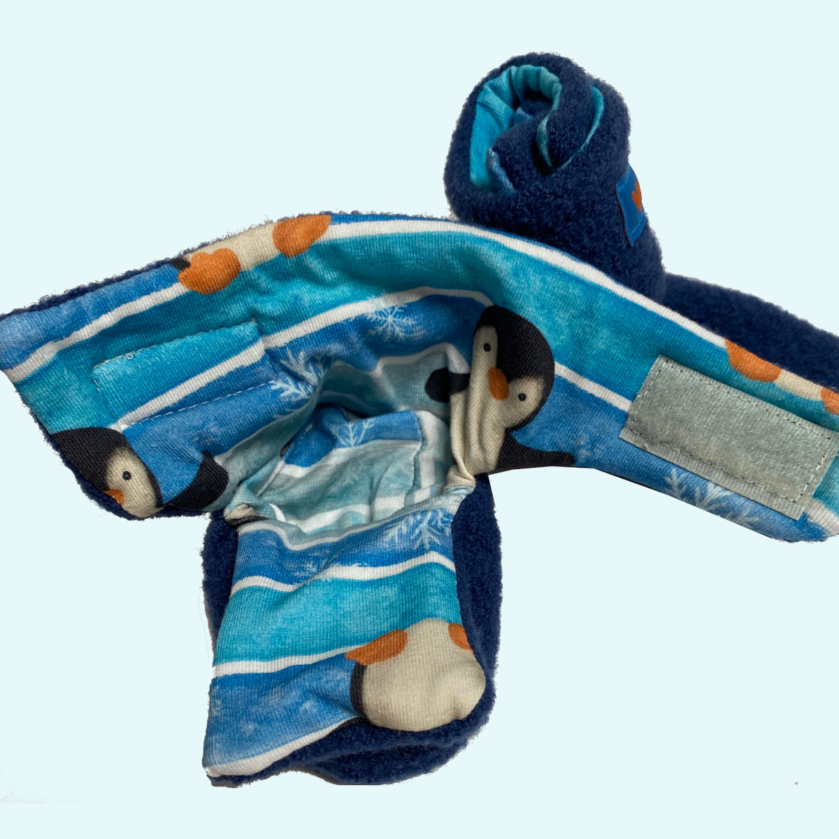 Warme Wollkids Babystiefel Klettstiefel aus 100% Wollwalk mit Baumwollfutter für Babys