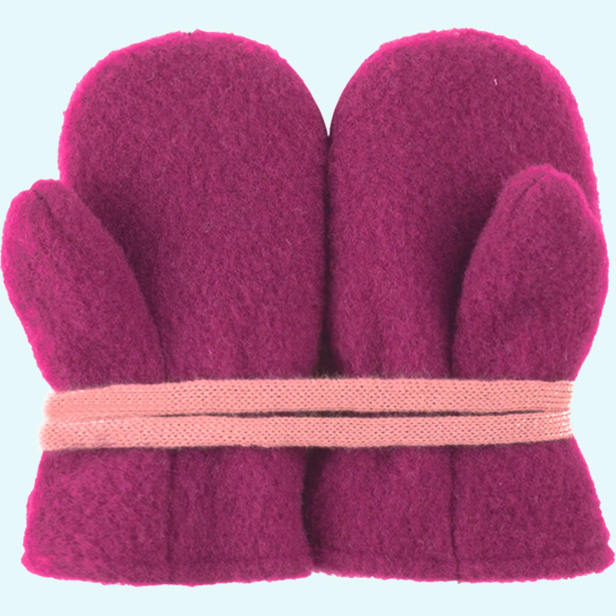 Super kuschelige Bio Wollfleece Baby-Handschuhe aus 100% Merinowolle von Pure Pure - perfekt für Neugeborene im Winter