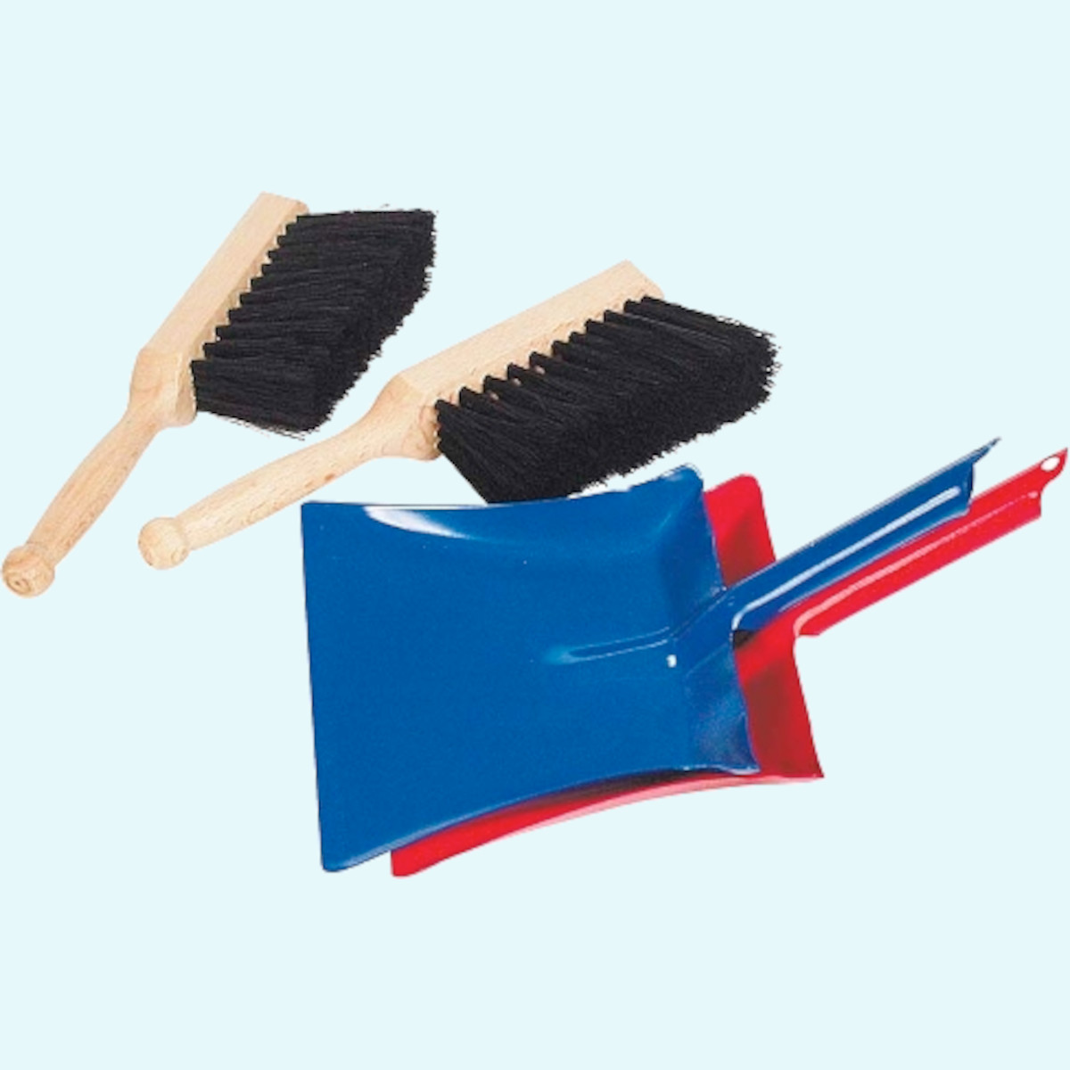 Süßes Kehrset für Kinder mit Handfeger aus Holz - Goki Süßes Kehrset für Kinder von Goki mit Handfeger aus Holz