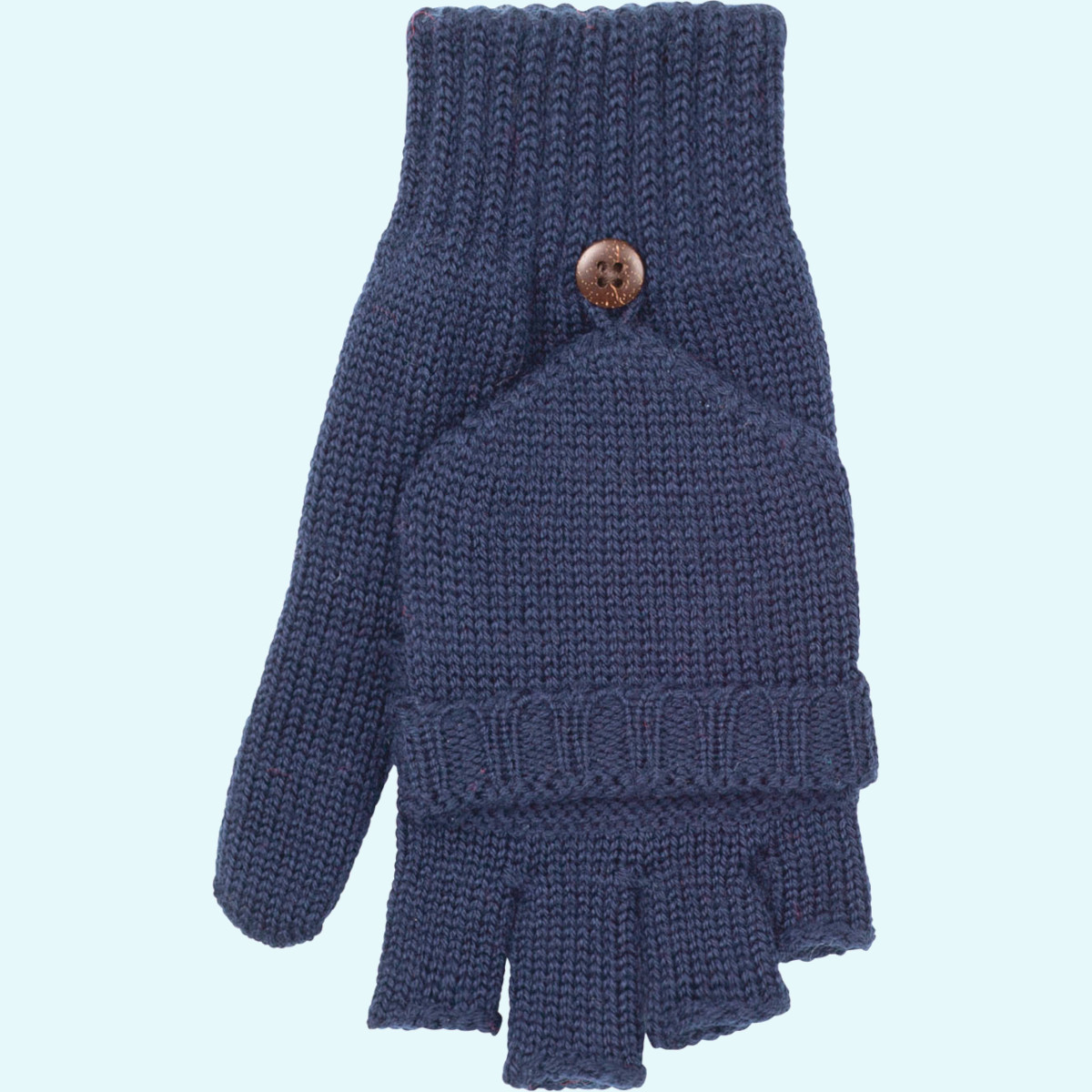 Warme PurePure Kinder Klapphandschue ohne Finger 100% Merino Wolle Warme Kinder Winter Klapphandschue & Strickhandschuhe aus 100% Merino Wolle ohne Finger