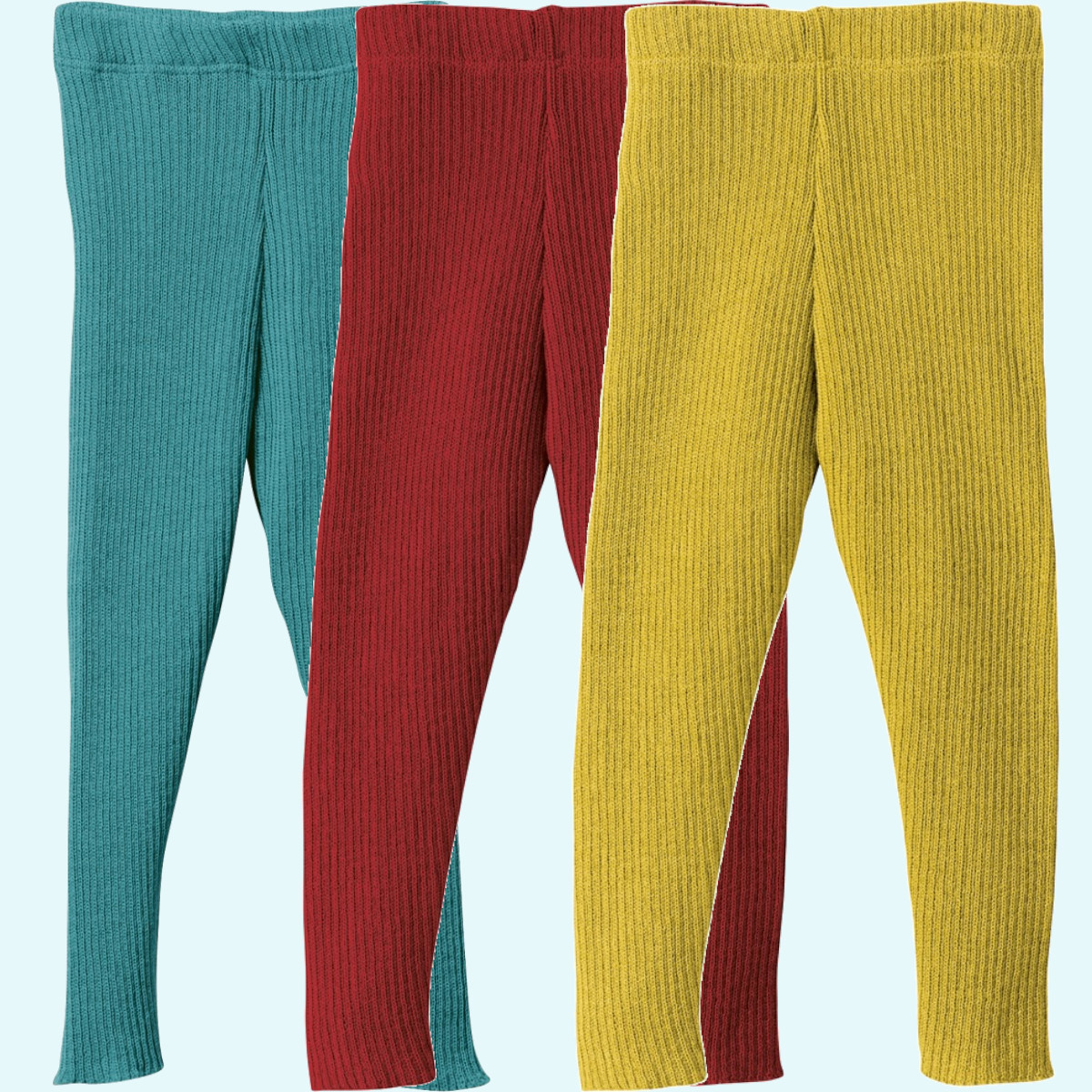 SALE - warme disana Baby & Kinder Winter Strick-Leggings Merinowolle MEGA-SALE - dicke, warme disana Baby & Kinder Winter Strick-Leggings/Woll-Leggings aus kbT merino Schurwolle GOTS