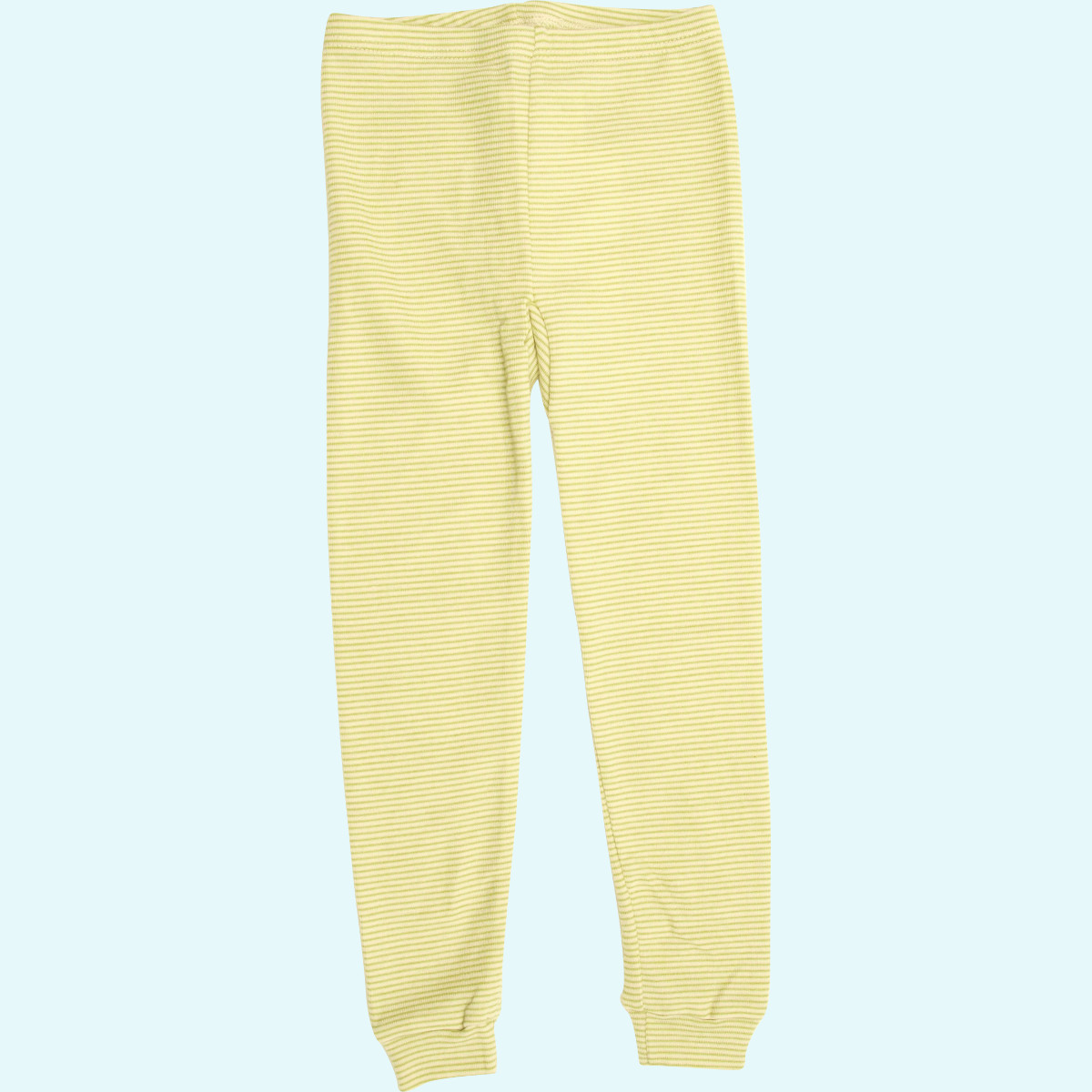 Warm & kuschelig - Lange Unterhose aus Wolle/Seide - Ringel Design von Lilano - GOTS