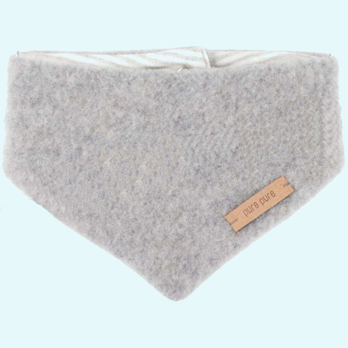 Kuscheliges Kinder Wollfleece Halstuch von Pure Pure 100% Merinowolle Baby & Kinder Wollfleece Halstuch von Pure Pure aus 100% Merinowolle mit Druckknöpfen