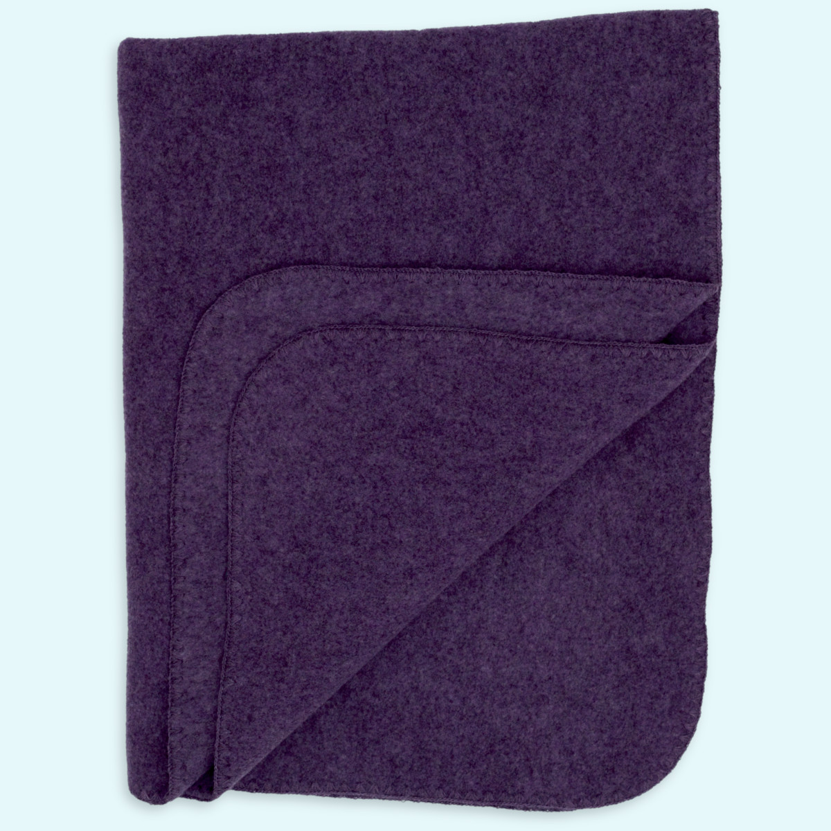 Engel Wollfleece Decke für babys Baby Decke Muschelkante Wollfleece IVN BEST