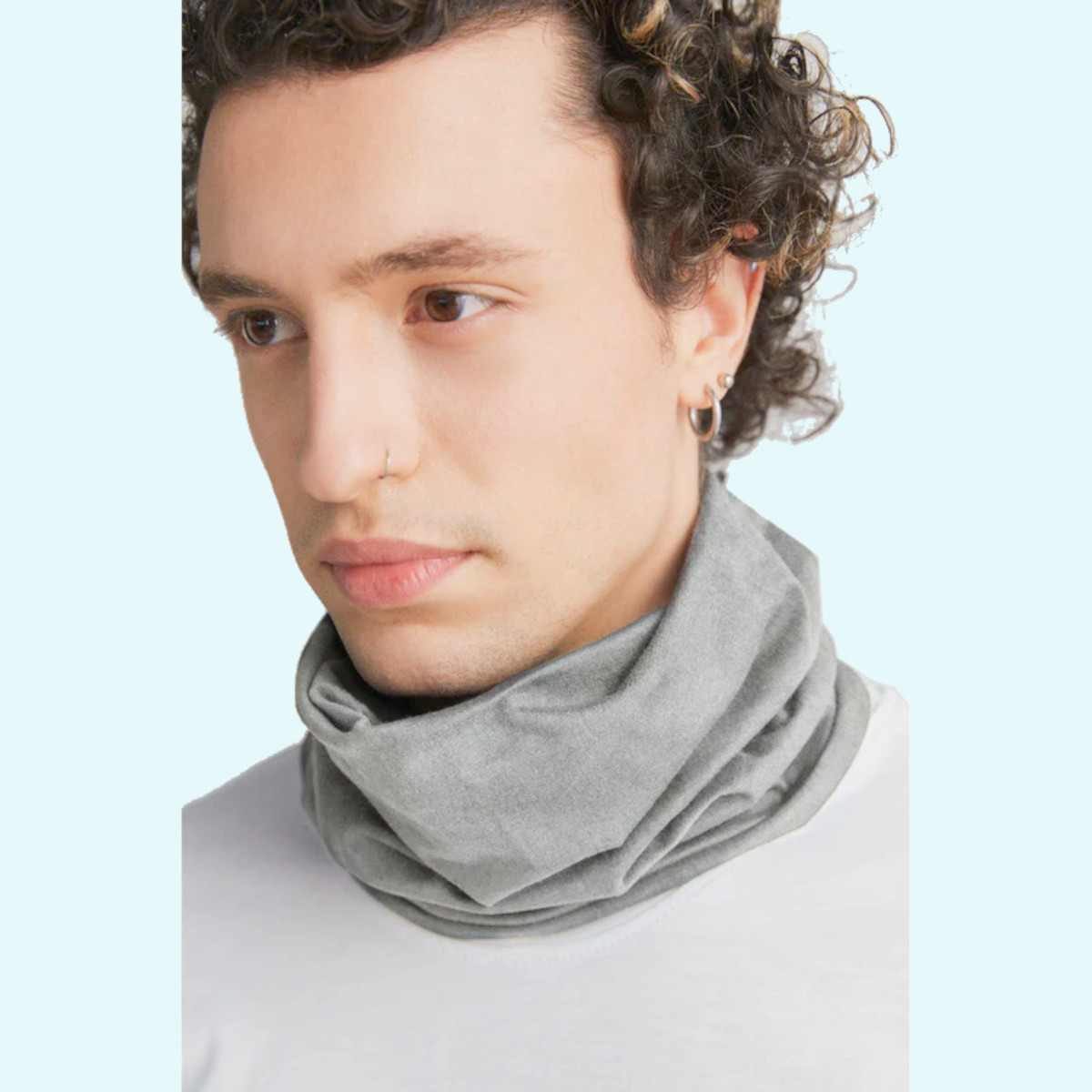 Weicher Schlauchschal aus Bio Buamwolle - Albero-natur Weicher Schlauchschal aus Bio Buamwolle für Damen & Herren von Albero-natur