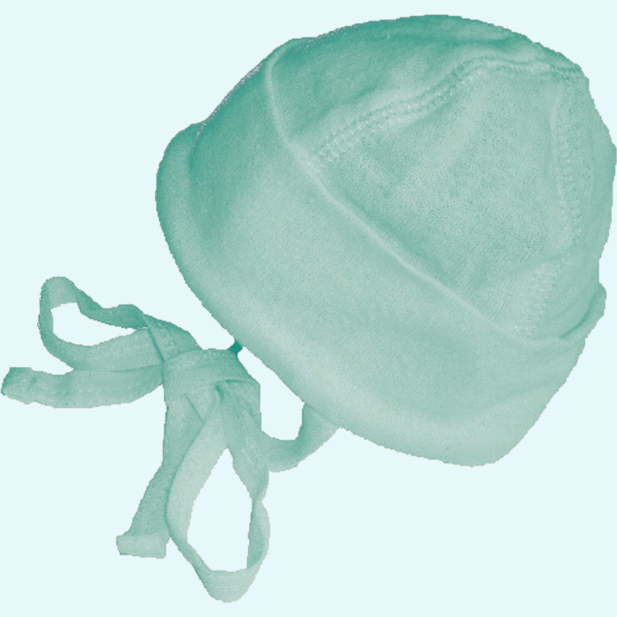 Leichtes Sommer Häubchen für Babys aus 100% Seide - Alkena Sommer Häubchen für Babys aus 100% Bourette Seide von Alkena